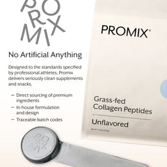 Promix Collagen Peptides mixed into a smoothie for texture and protein enrichment.