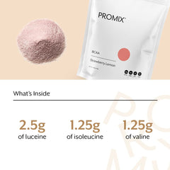 Promix BCAA measuring scoop close-up for precise serving