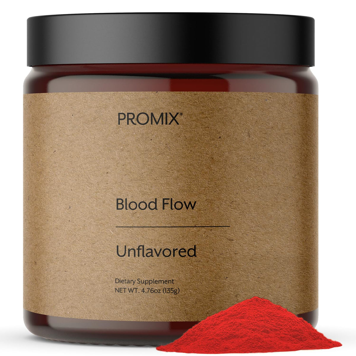 ProMix Blood Flow bottle front showing athletic support potential.