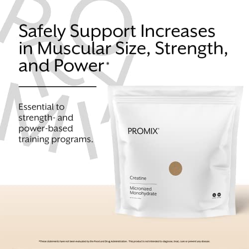 Promix creatine monohydrate scoop shown for accurate serving