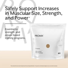 Promix creatine monohydrate scoop shown for accurate serving