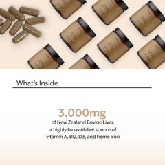Promix Nutrition liver capsules dispensed for daily supplementation