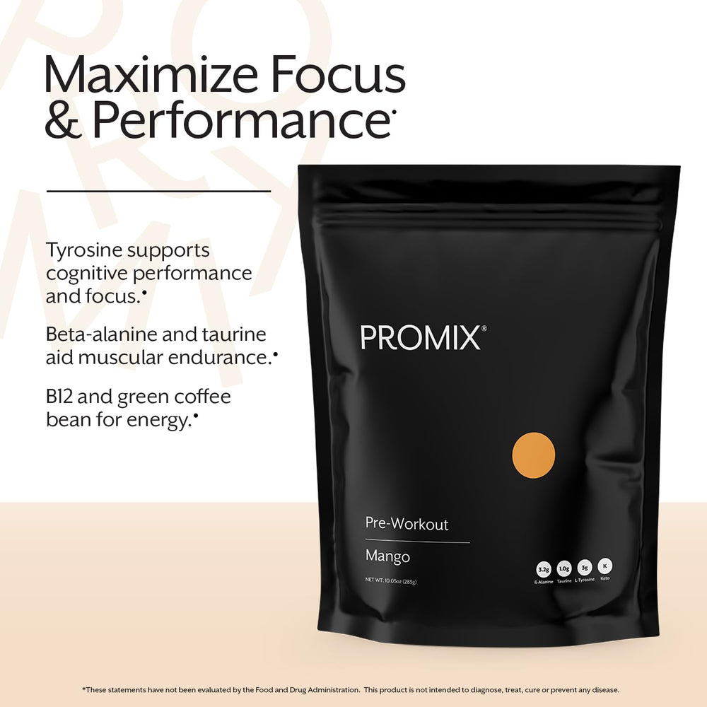 QR code on Promix Nutrition Pre-Workout label with test results