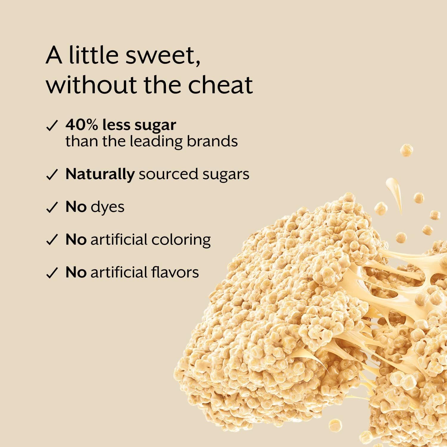 Promix Nutrition Protein Puff Bars vanilla close-up highlighting crispy marshmallow texture for pre-workout energy.