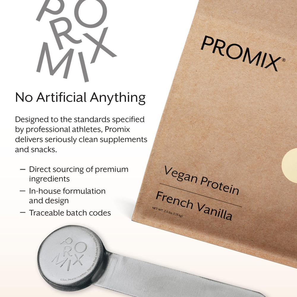 Promix Nutrition vegan protein powder vanilla 5lb recipe bowl ready for breakfast blends