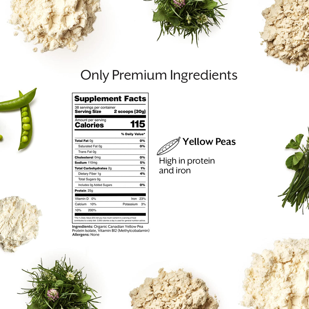 ProMix Nutrition vegan protein ingredients: yellow peas for clean nutrition