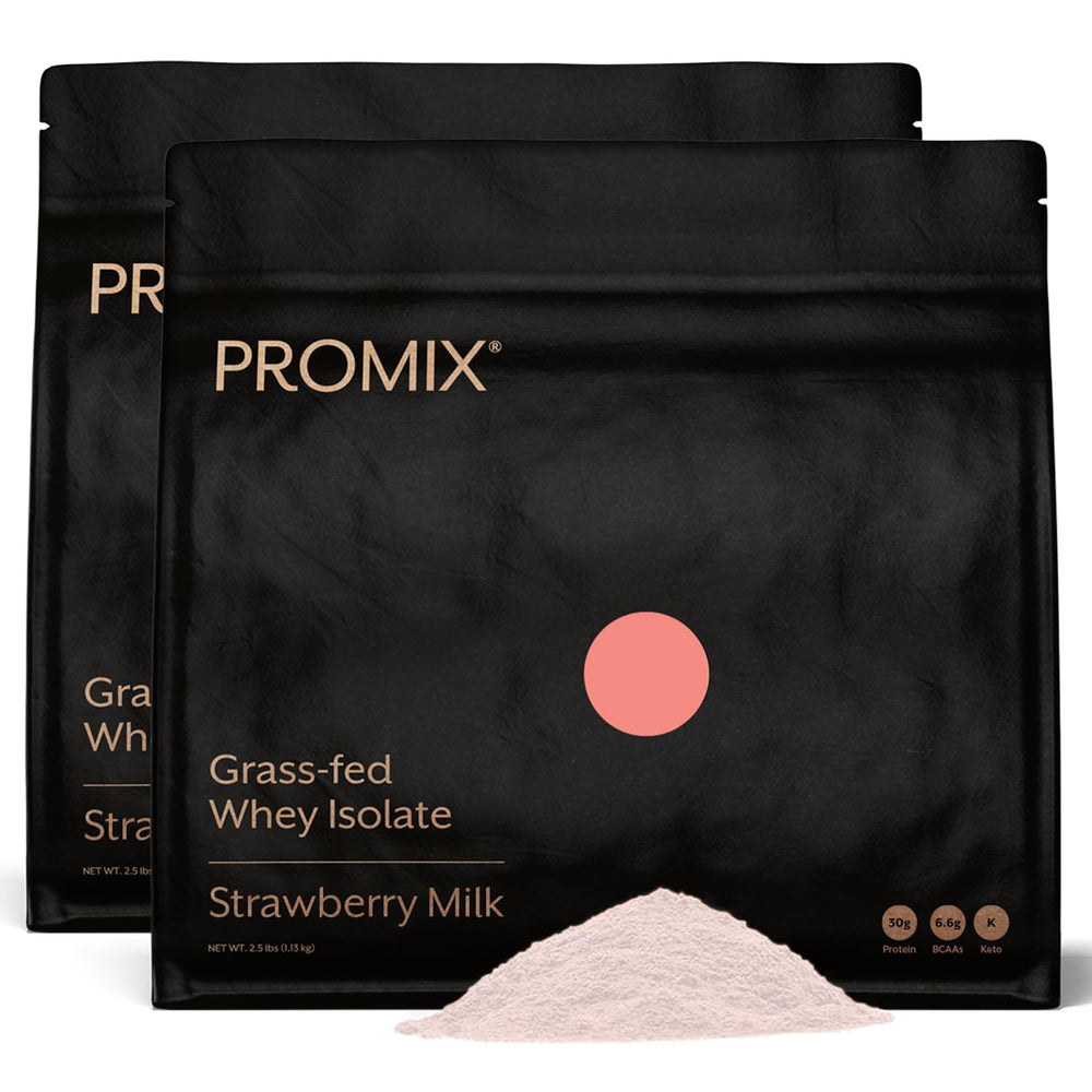 Promix Nutrition whey isolate bottle ready for post-workout protein boost