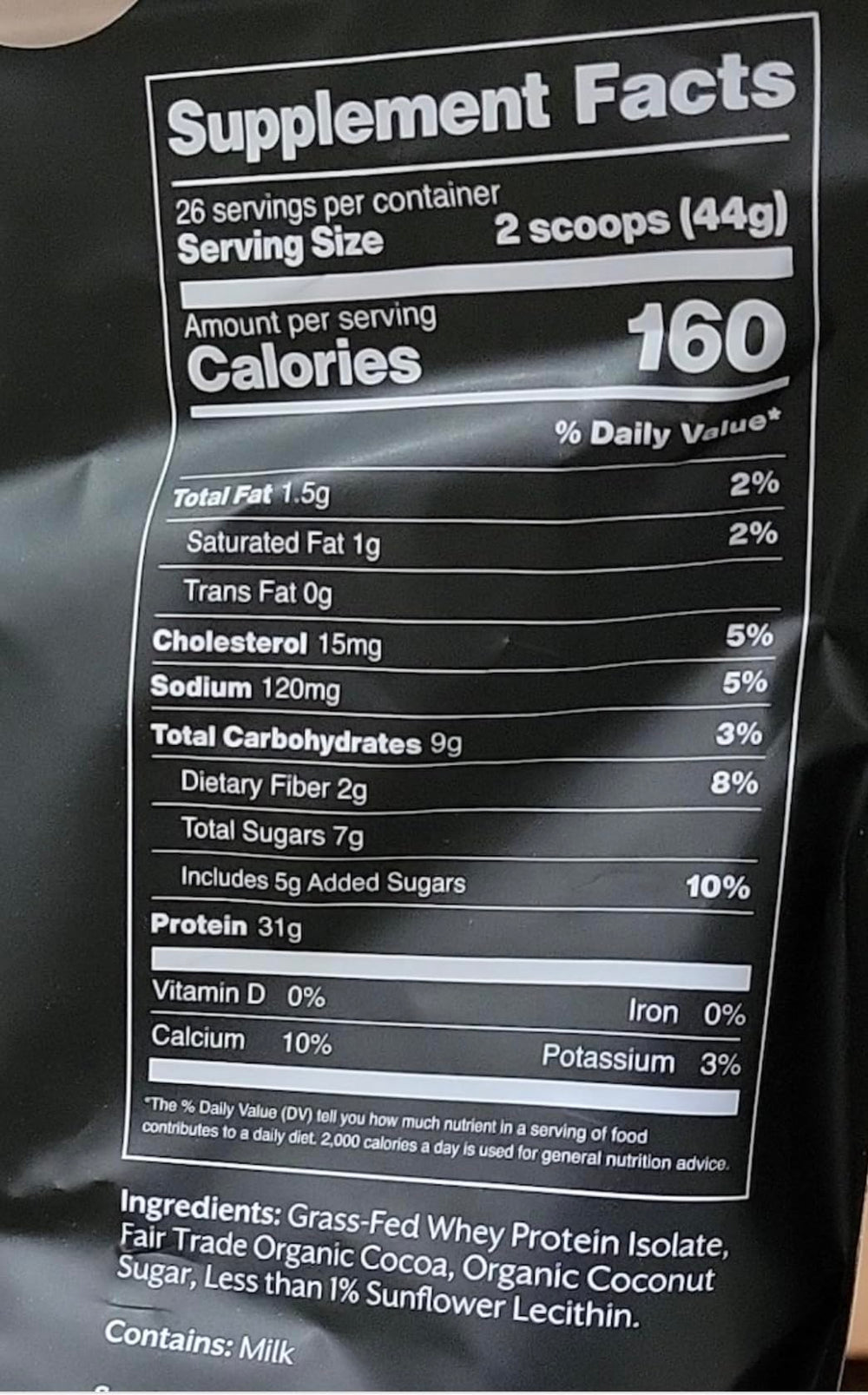 ProMix Nutrition Whey Isolate Chocolate blend shows smooth mixability in shakes