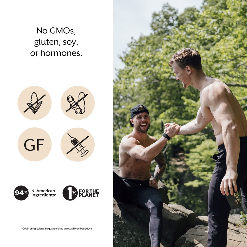 Promix Nutrition post-workout shake shown for quick protein refuel.