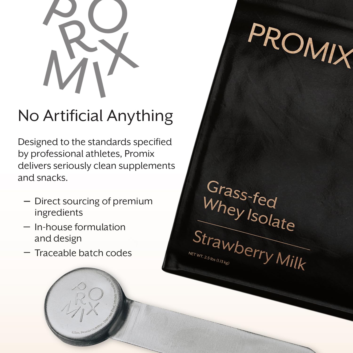 Promix Nutrition strawberry-flavored whey isolate supports flavorful recovery