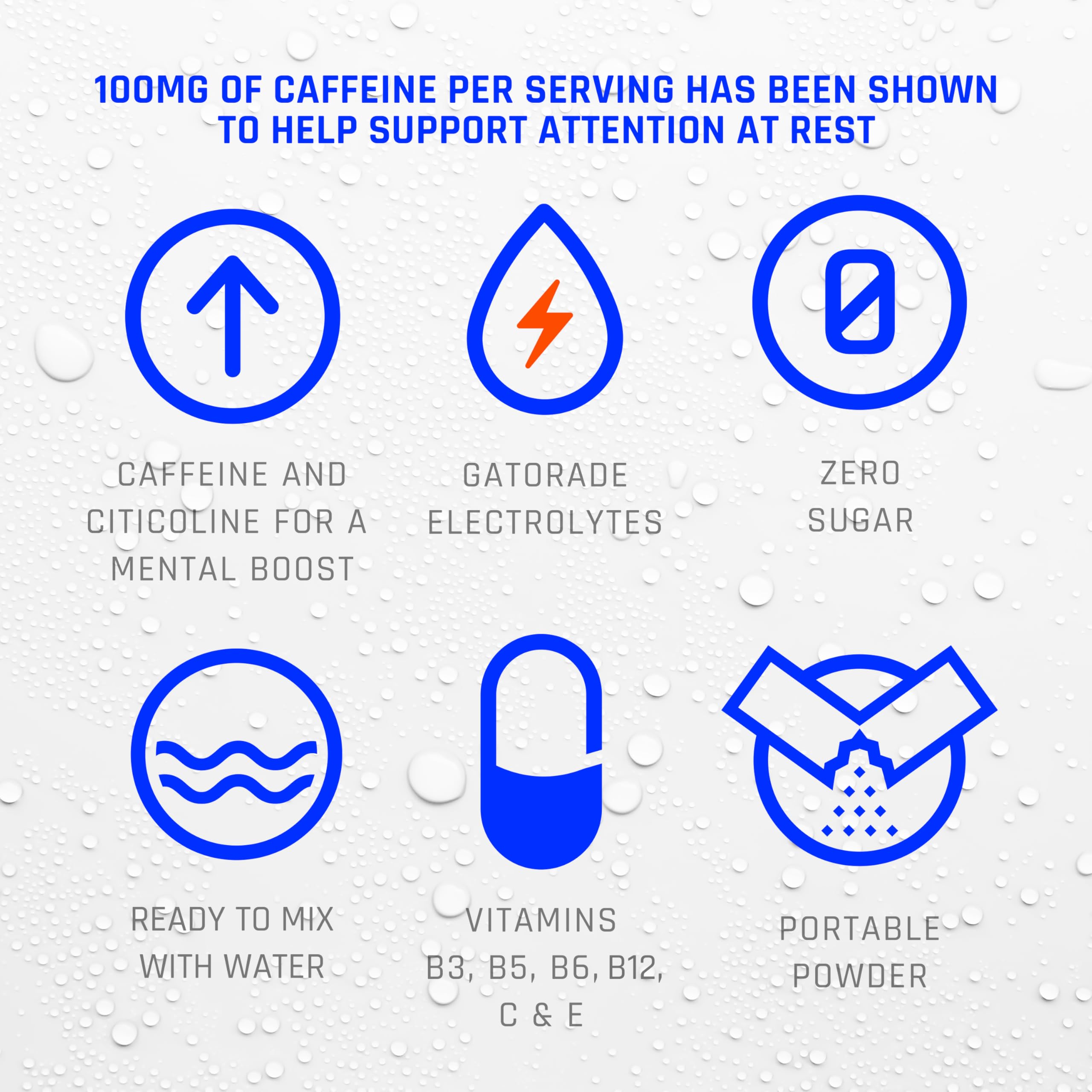 Pouring Propel Energy Boost into water, zero sugar hydration ready
