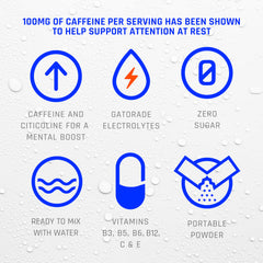 Pouring Propel Energy Boost into water, zero sugar hydration ready