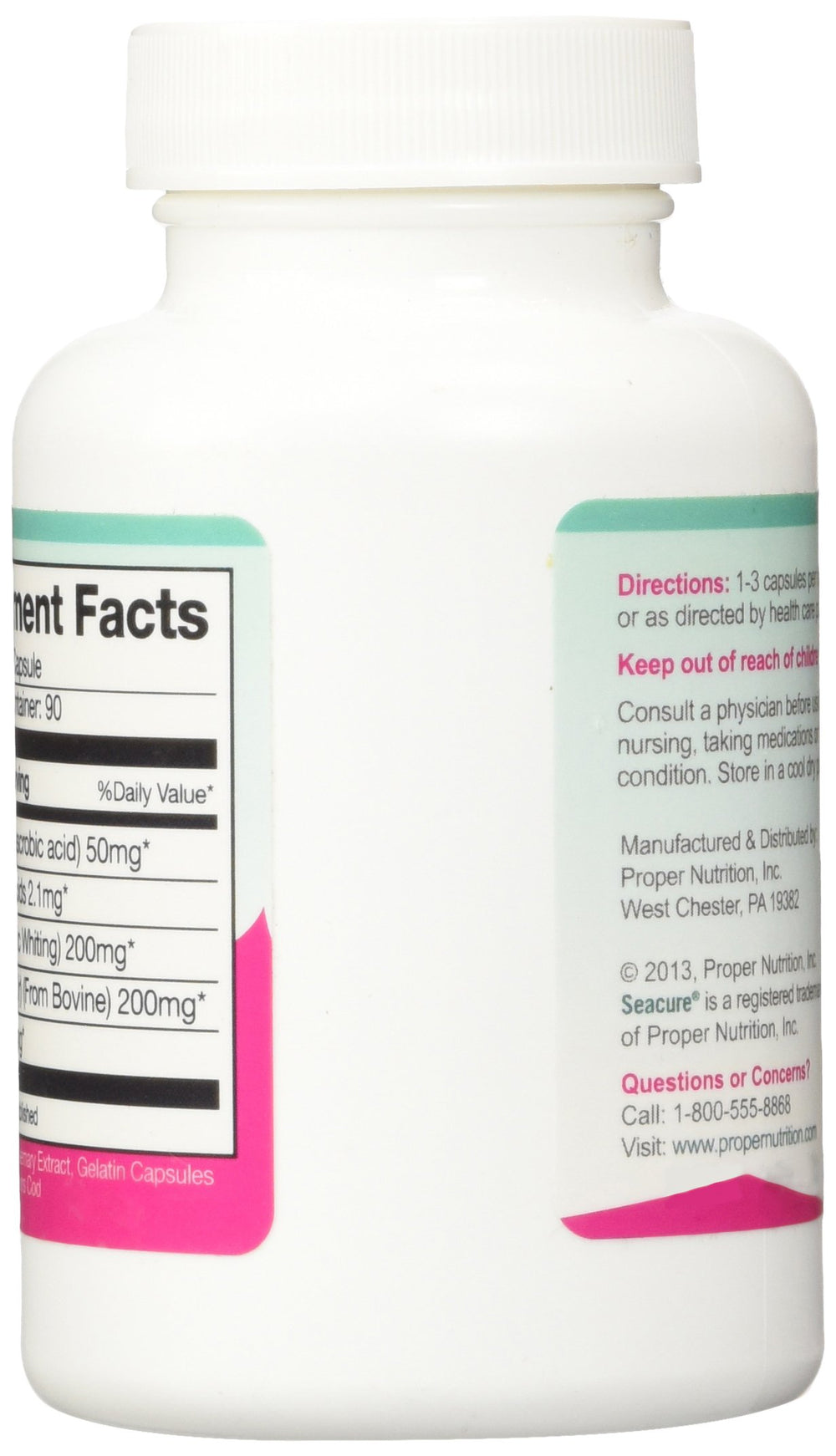 Front label displays branding and serving size for quick dose verification.