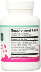 SeaVive capsules poured from bottle illustrate easy daily intake routine.