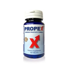 PROPEX natural prostate support bottle shown for daily wellness.