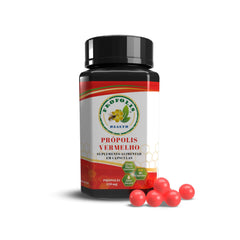 Propolis Health Red Propolis bottle side view highlights premium extract