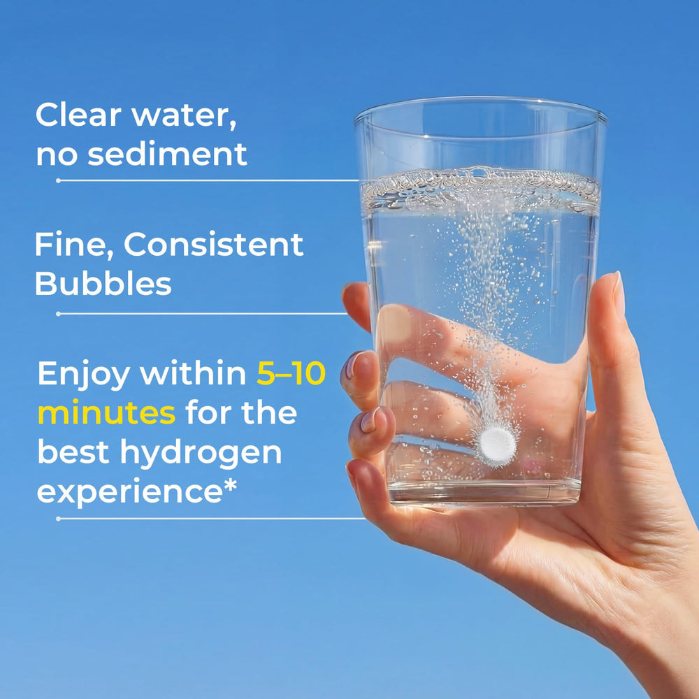 Proriginal hydrogen water helps balance oxidative stress with consistent use.