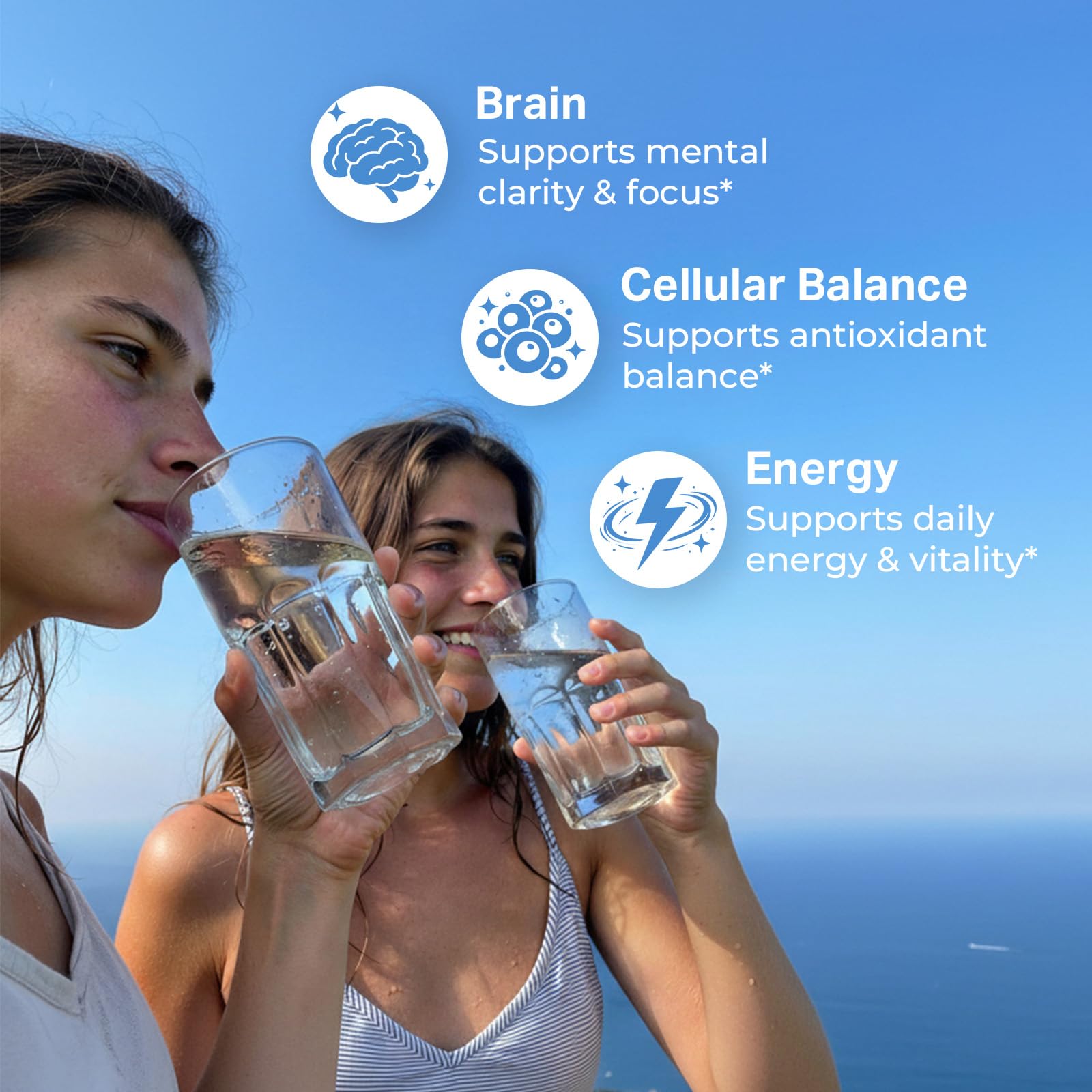 Proriginal hydrogen water aiding focus and mental clarity during study