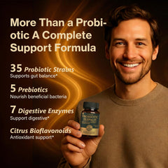 Proriginal gluten-free and non-GMO bottle with clean ingredients