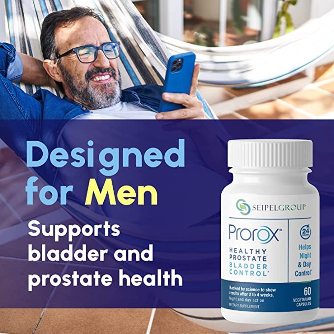PROROX two-capsule daily dosage reminder supports simple routine.