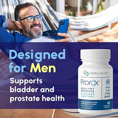 PROROX two-capsule daily dosage reminder supports simple routine.
