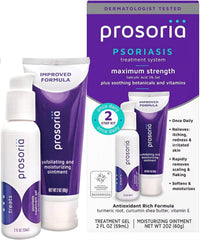 Prosoria psoriasis face application shows gentle care for sensitive skin