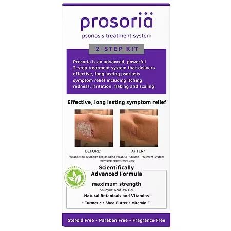 Prosoria psoriasis scalp application demonstrates targeted relief for scalp flakes