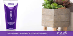 Prosoria Sensitive skin formulation avoids colors, fragrances, and preservatives.