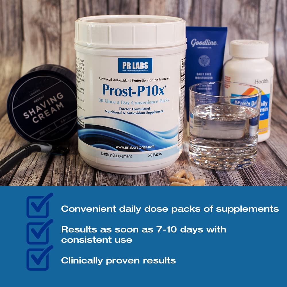 Cranberry fruit in Prost-P10x blend signals natural flavor and antioxidant elements.