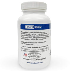 ProstaGenix bottle-pour showing easy daily capsule routine.
