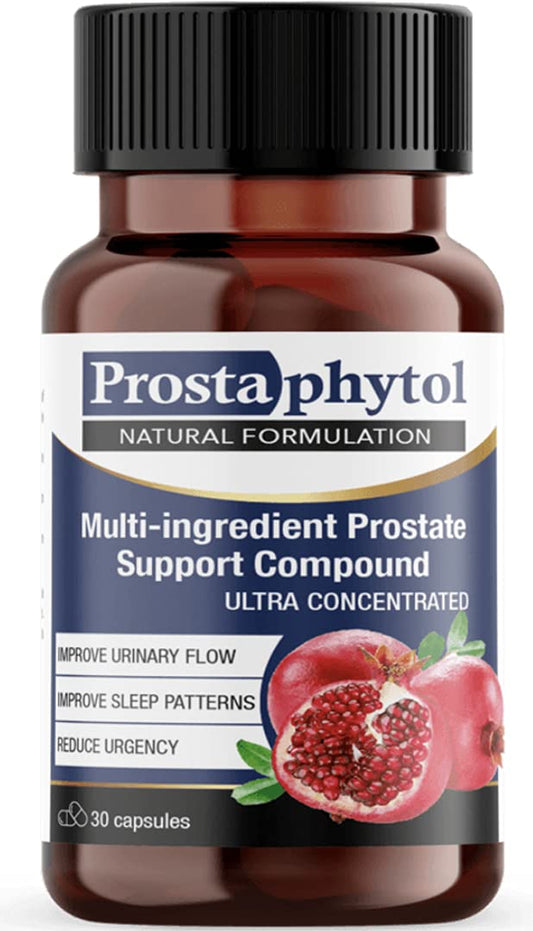Prostaphytol 30 Vcaps bottle pour supports nighttime comfort and energy