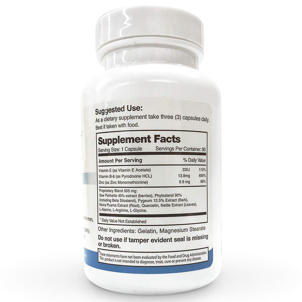 Prostavar Rx Proactive capsules close-up displays smooth texture for convenient daily intake.