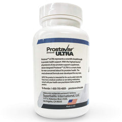 Prostavar Ultra ingredients close-up suggests the Super Phyto Matrix blend for support.