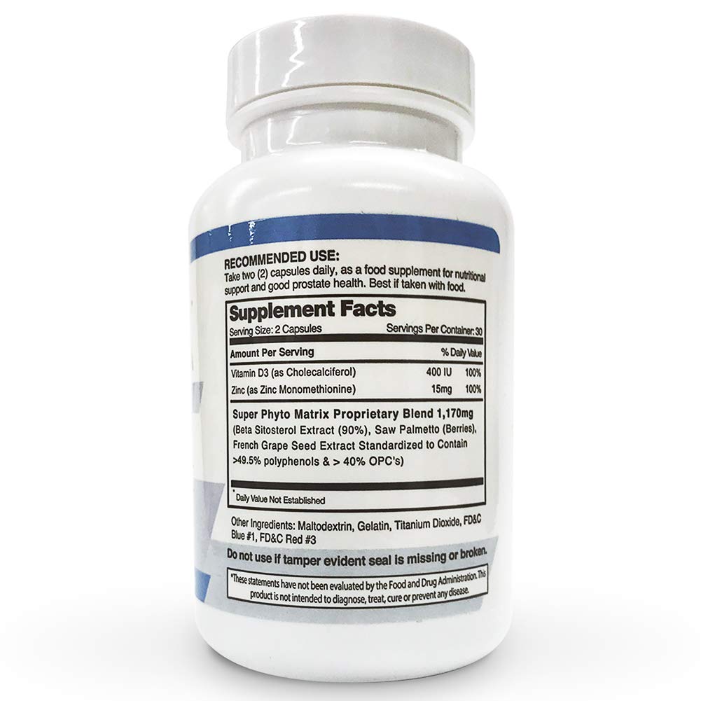 Prostavar Ultra phyto matrix visual emphasizing natural ingredients