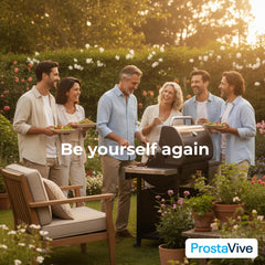 Lifestyle shot of ProstaVive supporting daily well-being.