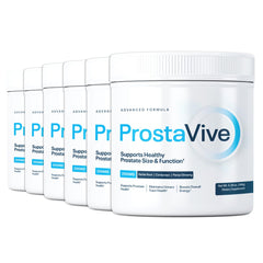 ProstaVive Advanced Prostate Support powder bottle promotes nightly comfort.