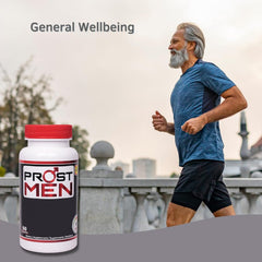 PROSTMEN night-use scene, gentle support for overnight comfort.