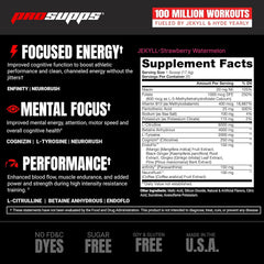 Powder dissolving in cold water to create a smooth pre-workout drink