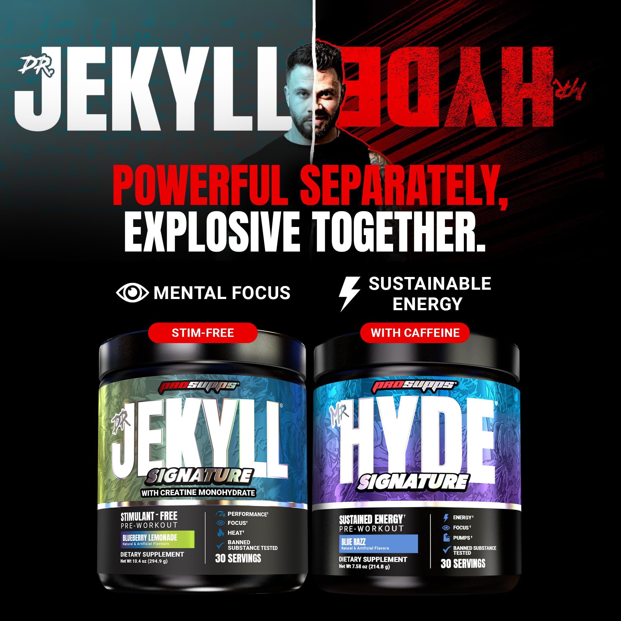 Measuring spoon with Dr. Jekyll Signature V2 dose ready to mix