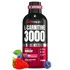 PROSUPPS L-Carnitine 3000 berry shot bottle showcases stimulant-free energy support