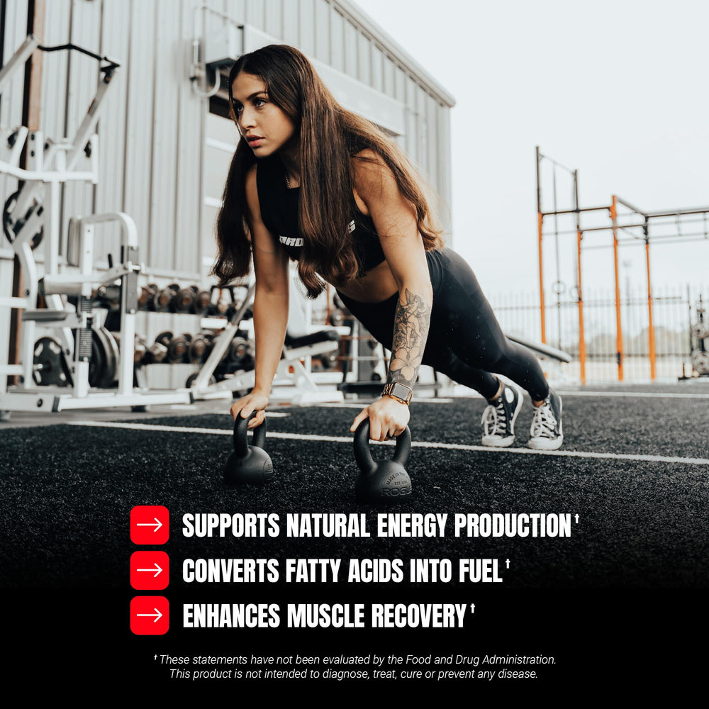 PROSUPPS L-Carnitine Liquid label highlights sugar-free formulation