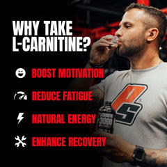 PROSUPPS L-Carnitine Liquid in fridge ready to chill