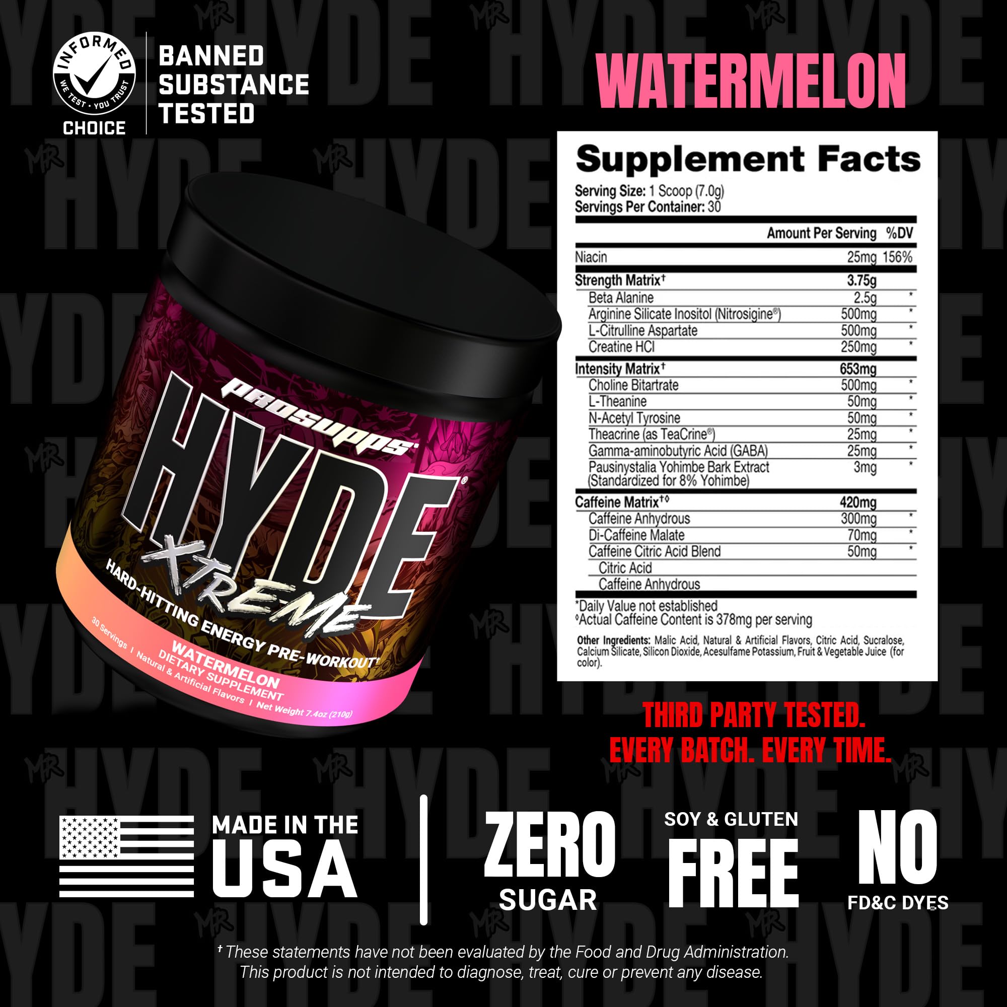 Athlete in training using PROSUPPS Mr Hyde for focus and intensity