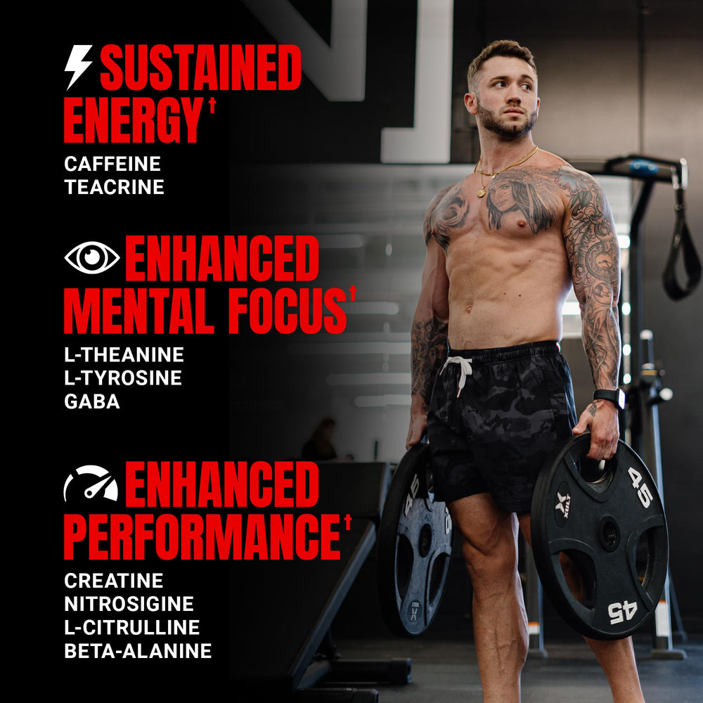 PROSUPPS Mr Hyde caffeine energy boosts focus during workouts.