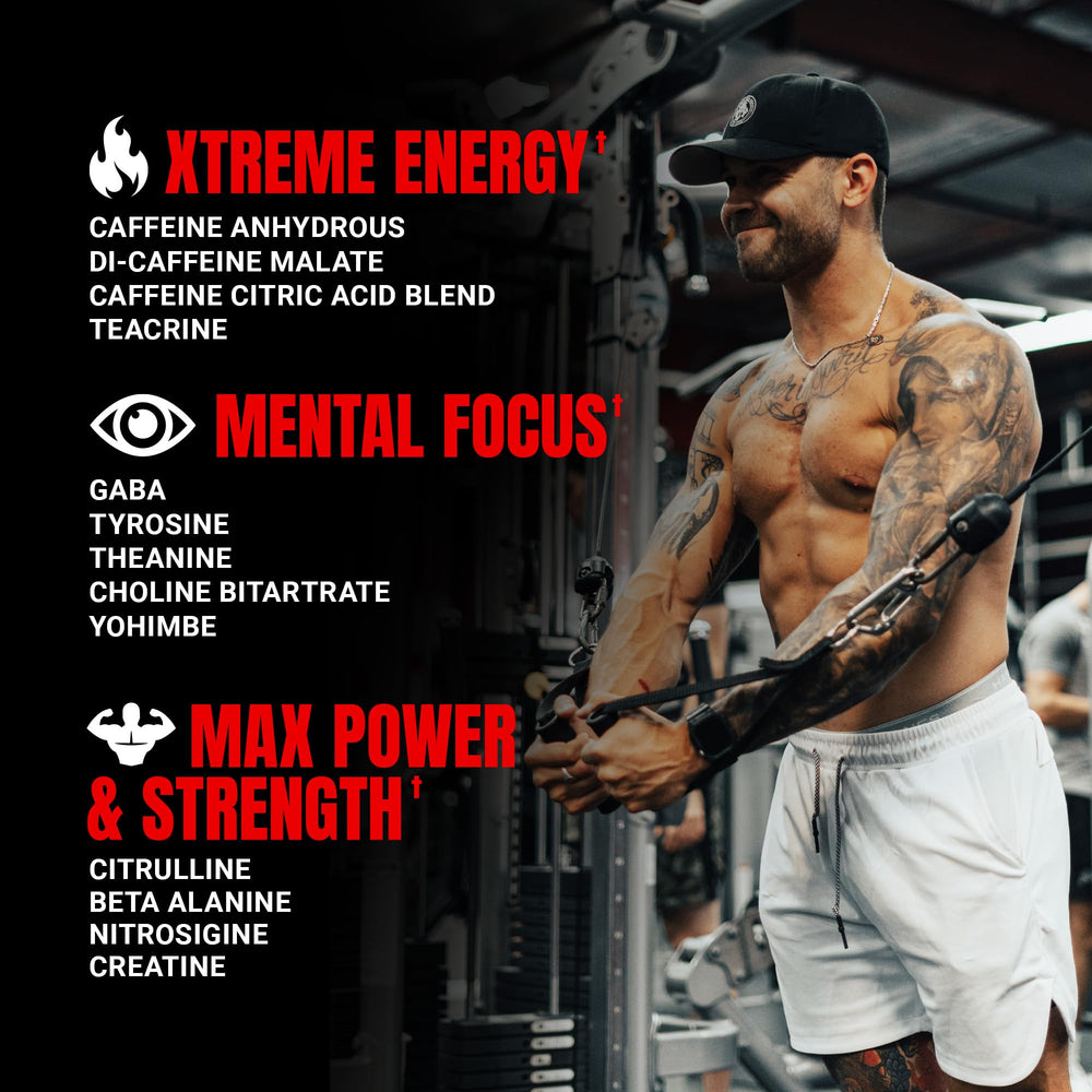 Creatine and beta-alanine blend in Mr. Hyde Extreme formula