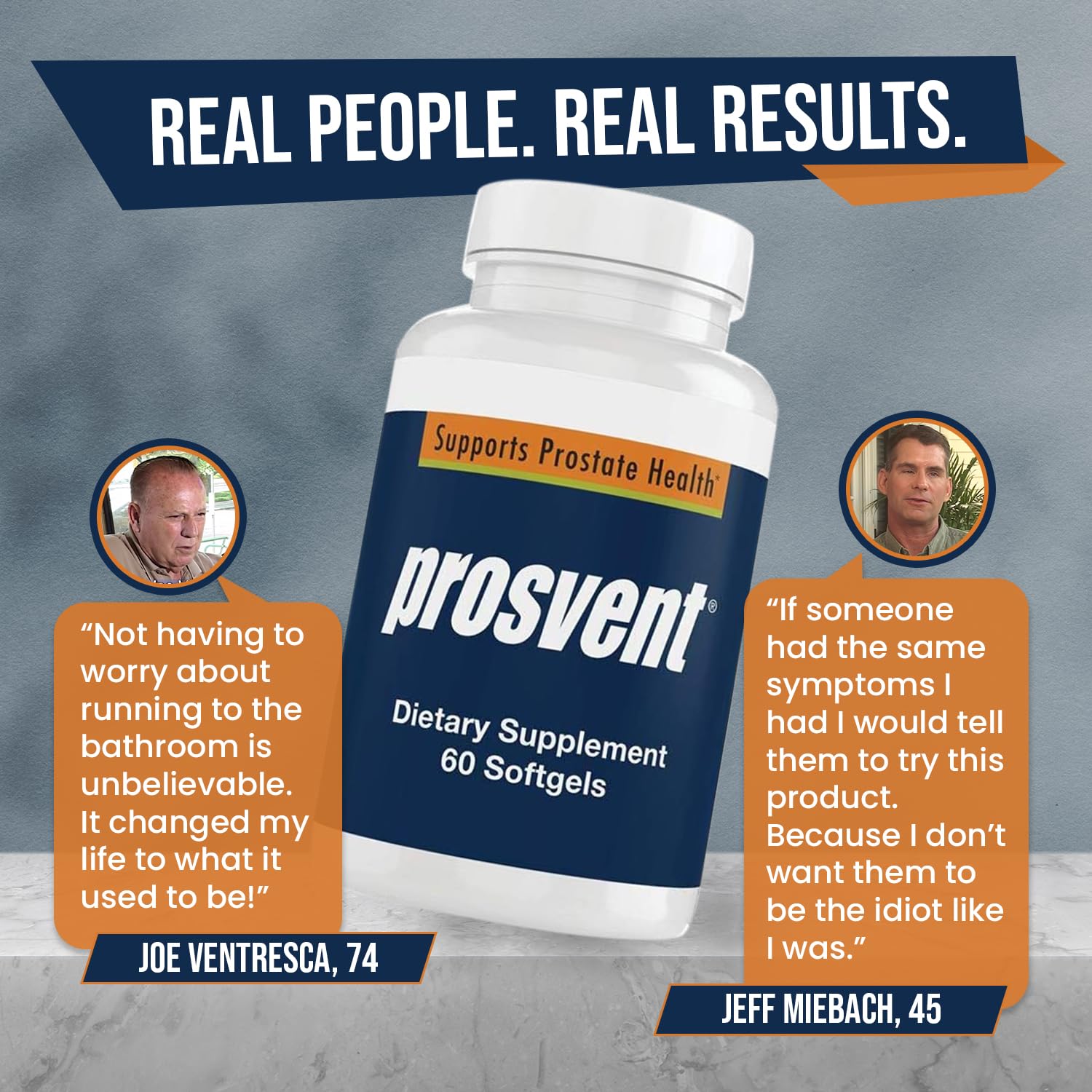 Prosvent-capsules-closeup highlighting easy-to-swallow soft gels.