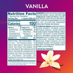 Protality Vanilla Nutrition Shake with 4g fiber supports digestive health.