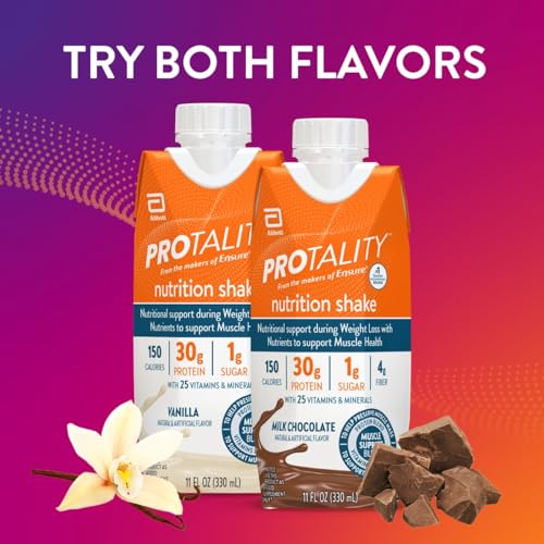 Protality Vanilla Nutrition Shake cup ready-to-stir invites a smooth shake.
