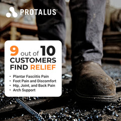 Protalus M-100 Elite alignment technology stabilizes ankles and hips.