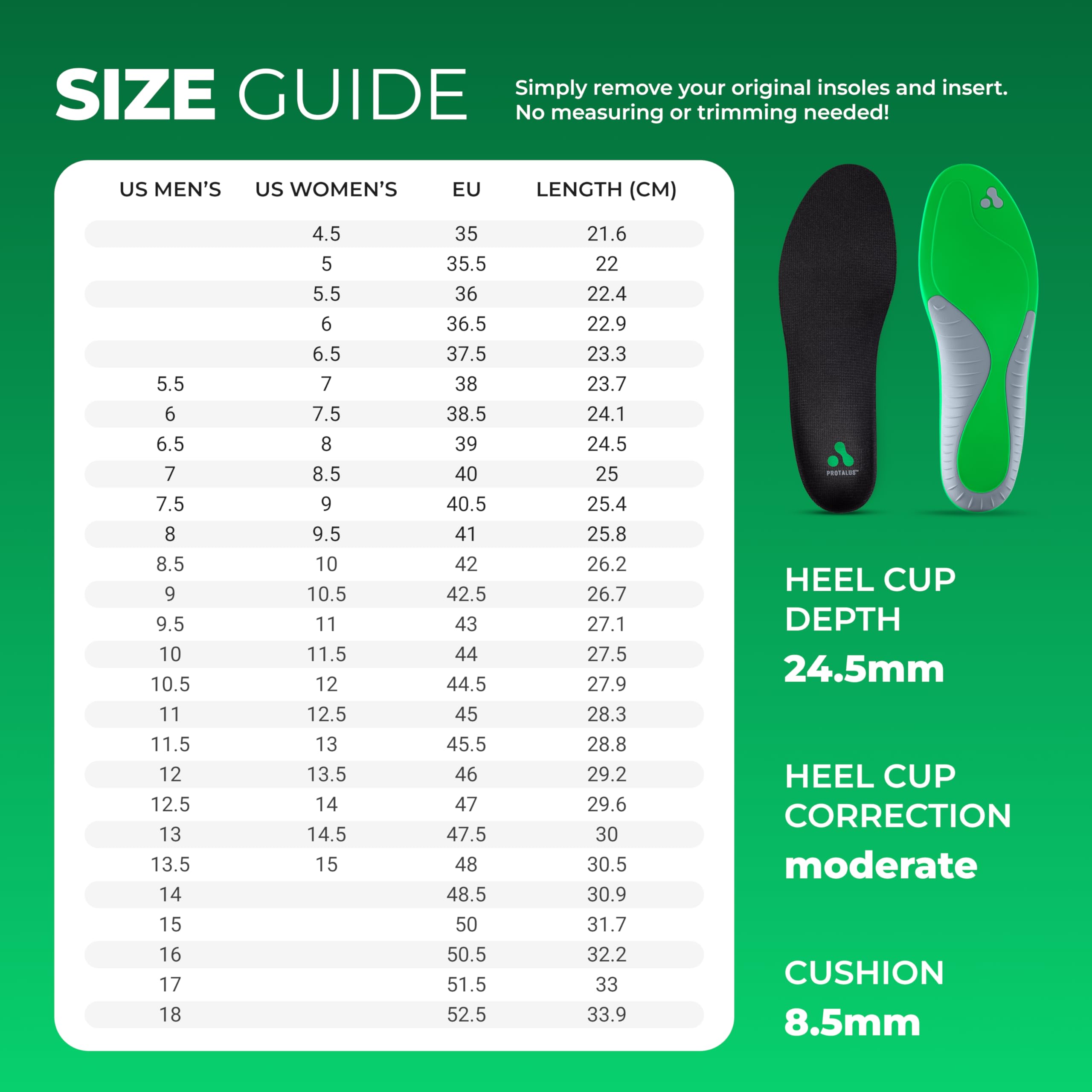 Protalus T-100 Elite removable design allows easy transfer between shoes